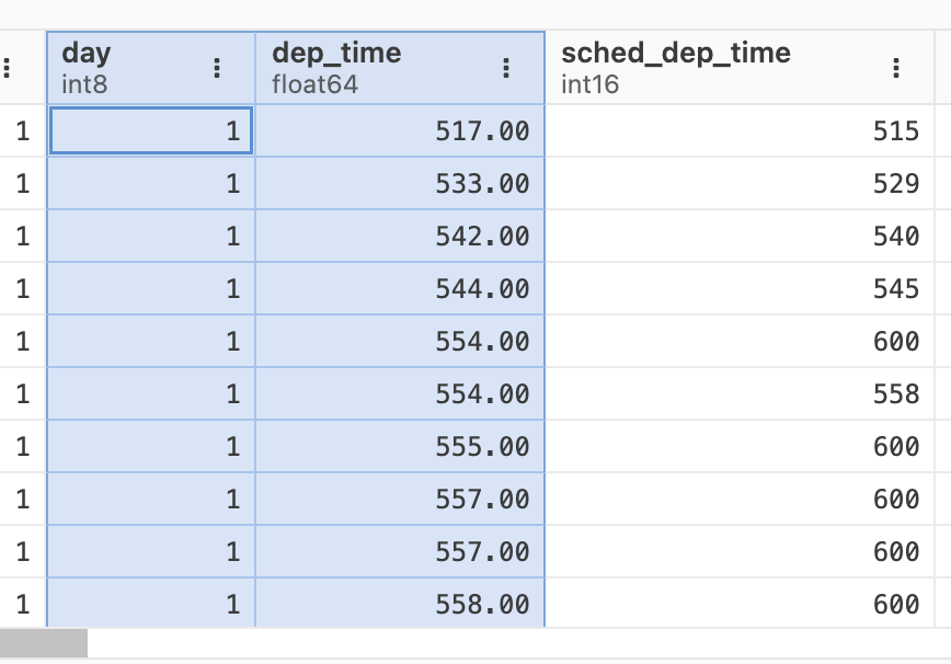 Copying Multiple Data Columns